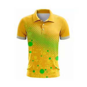 Polo à sublimation imprimé pour hommes Vêtements de sport légers Usine OEM Polo à sublimation de haute qualité pour hommes Livraison rapide OEM - Product Image 2