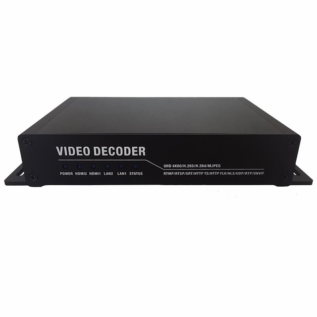 OTV-MD16 RTMP RTSP TS RTSP UDP HTTP TS FLV UDP SRT RTP to 4K Video HD IPTV IP Decoder