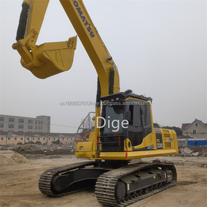 Excavadora mediana Komatsu usada, venta al por mayor, máquina mediana de alta calidad, excavadora Komatsu a la venta, al por mayor, de la venta al por mayor, de los años 220, 220, 8 - Product Image 3