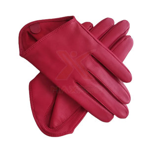 Pakistan Made High Quality Leather Winter Fashion <b>Gloves</b> for Unisex Outdoor Casual Use Touchscreen Compatible <b>Wool</b> Lining - Product Image 1