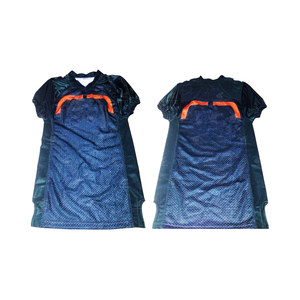 Professional American Football <b>Jersey</b> <b>Short</b> 100% Polyester Lightweight Breathable Anti-Bacterial Customized Logo Name Practice - Product Image 1