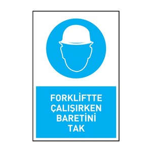 Reflective Promotional Stickers & <b>Lights</b> for Forklift Operation Wear Your <b>Hard</b> <b>Hat</b>! - Product Image 1