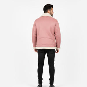 Men <b>Vintage</b> <b>Leather</b> <b>Jacket</b> Classic Winter Coat OEM Factory Custom Logo Design Fashion Outerwear Canvas Wholesale Supplier - Product Image 2