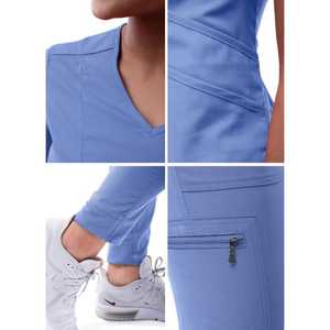 Top Selling Scrubs Uniforms <b>Sets</b> Nurse With Pockets Healthcare Scrub Uniforms Fig Uniforms <b>Sets</b> Summer Hospital Scrubs <b>set</b> - Product Image 4