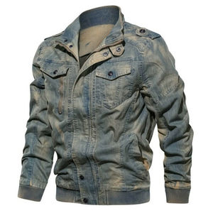 <b>Men's</b> Regular Lining Denim <b>Jacket</b> Coat Casual Sherpa <b>Men</b> Denim <b>Jacket</b> - Product Image 2