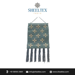 Belle tenture murale moderne en laine tissée à la main de conception Boho pour la décoration murale à bas prix - Product Image 2