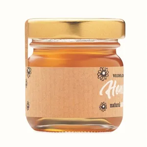 Tarro de Miel de Flores Silvestres Sostenible de 50g para Sets de Regalo - Product Image 4