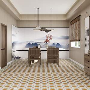 Baldosa de Cemento 200x200mm, Capacidad de Producción Confiable para Mercados Globales - Product Image 3