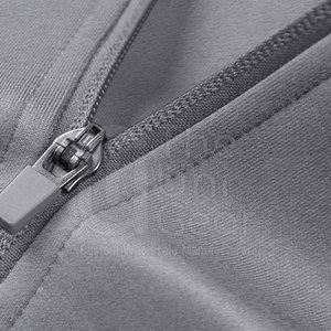 Ensembles de survêtement en coton pour hommes en gros, écologiques, adaptés à la saison hivernale, légers, manches longues, motif uni - Product Image 2