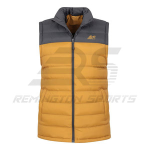 แจ็กเก็ตขนเป็ดแขนกุดสำหรับผู้ชายกันลม - Product Image 2