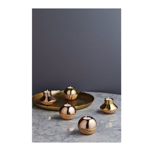 <b>Black</b> powder coated Aluminum Designing Table Top Centerpieces Decorative Candle Holder Best Quality Office <b>Candlestick</b> - Product Image 5