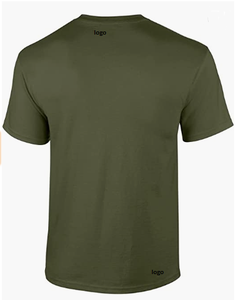 Camiseta de algodón 100% para hombre, camiseta pesada, compra a granel, de China - Product Image 4