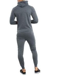 Conjunto Deportivo Casual para Hombre, Lavado Ácido, 100% Algodón, Transpirable, Ligero, Manga Larga, Elegante, Cómodo, Verano 2026 - Product Image 5