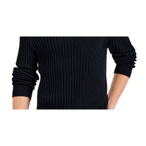 Maglione Girocollo da Uomo INC International Concepts Tucker Nero Taglia L Maglieria Invernale a Maniche Lunghe con Stampa Logo - Product Image 3