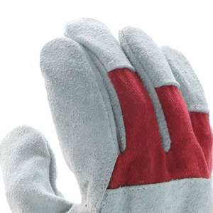 Guantes de Trabajo Reforzados de Doble Palma de Cuero Vacuno, para Soldadura, de Alta Resistencia, en Oferta - Product Image 3