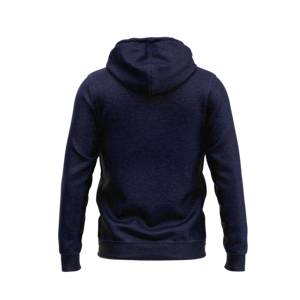 En's hoodies-Sudadera con capucha de algodón, Top corto de talla grande personalizado con cremallera completa, bordado básico de felpa francesa unisex - Product Image 2