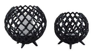 Portavelas y Porta Lámparas de Té de Aluminio Hechos a Mano con Diseño Único de Corte Láser - Decoración de Hogar de Lujo - Product Image 2