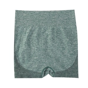 Shorts de yoga sans couture à taille haute pour femme, séchage rapide, transfrontalier, pour un effet galbant des fesses, modèle Boo-Hip Three-Point - Product Image 1