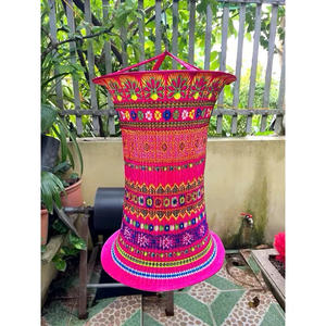 Linterna Tradicional Vietnamita de Brocado, Hecha a Mano, Reutilizable, Duradera, Colorida, para Decoración, Precio de Fábrica, Buena Calidad, Gran Venta - Product Image 2