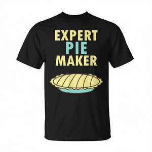 T-shirt Expert Pie Maker unisex per adulti, a maniche corte, girocollo, promozionale - Product Image 2