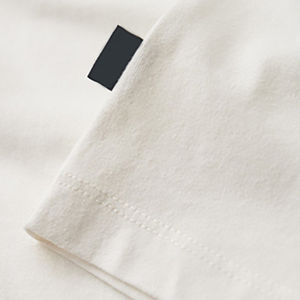 Tops cortos de cuello redondo transpirables con estampado de logotipo personalizado para mujer, camiseta recortada de Color sólido de verano, estilo informal, longitud corta - Product Image 3