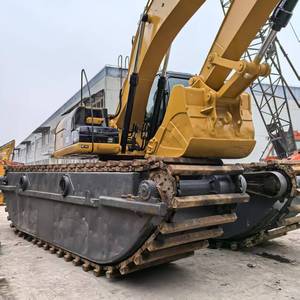 Excavadora Caterpillar 320D2L usada de 20 toneladas, excavadora terrestre y acuática Cat, excavadoras anfibias originales de Japón en stock. - Product Image 5