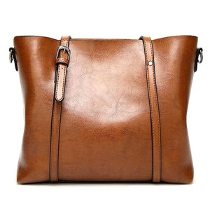 Bolsos de Mano de Cuero para Mujer de Alta Calidad y Durabilidad, Bolsos de Hombro de Cuero de Estilo Vintage Retro, Impermeables y Elegantes - Product Image 2
