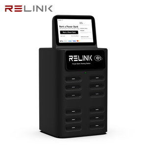 Borne de recharge partagée 12 emplacements avec système de point de vente intégré, prêt à l'emploi, pour téléphones portables - Product Image 1