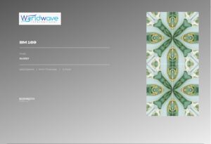 Luxe 60x120cm brillant Design moderne Bookmatch carreaux de porcelaine Worldwave Collection de carreaux de qualité d'exportation internationale - Product Image 3