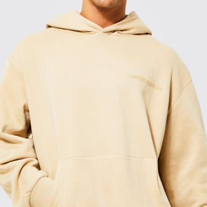 Concevez votre propre survêtement d'entraînement surdimensionné pour homme, de haute qualité, 100% coton, respirant, ensembles d'hiver, couleur et logo personnalisés - Product Image 4