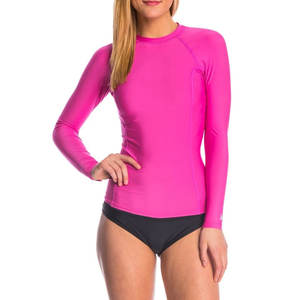 Gym Workout Light Weight <b>Women</b> <b>Rash</b> <b>Guard</b> Compression Fitness Wear Ladies <b>Rash</b> <b>Guard</b> In Wholesale Rate - Product Image 1