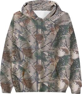 Nuevas Sudaderas de Lujo con Estampado de Camuflaje para Mujer, de Alta Calidad, de Algodón y Felpa, Lavado Ácido, Estilo Holgado, para Invierno y Otoño - Product Image 2