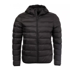 New Design Bulk Quantity Pakistan Made Puffer <b>Jacket</b> Custom Embroidered Logo Solid Colors <b>Jackets</b> for Mens - Product Image 4