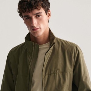 Veste coupe-vent en toile décontractée pour homme de haute qualité - élégante, confortable, coupe-vent et imperméable pour un usage quotidien - Product Image 2