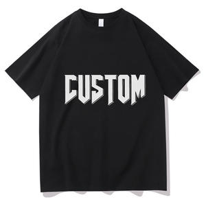 Custom Men Rib Neck Plus Size T-Shirt Cotton Heavyweight Oversized <b>Drop</b> Shoulder Blank Vintage <b>Acid</b> Wash Tee - Product Image 1