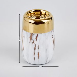 Florero de piso de Metal de calidad superior Color dorado y rosa para el hogar y la Oficina Florero floral decorativo hecho a mano - Product Image 6