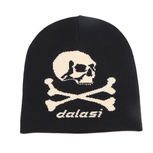 หมวกบีนนี่แบบถักสองด้านทำจากอะคริลิคสำหรับใส่ไปคลับ - Product Image 3