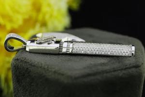 จี้เพชรโมอิสซาไนต์รูปขวานไวกิ้งแบบสั่งทำพิเศษ เครื่องประดับฮิปฮอป ของขวัญสำหรับเขา - Product Image 5