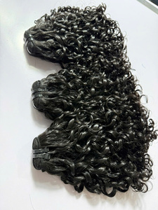 Extensions de cheveux humains Remy du Vietnam en vrac, double trame, style vague rebondissante, toutes couleurs disponibles - Product Image 3