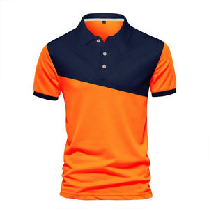 Nuevo precio al por mayor personalizado verano hombres Polo camisa Polo cuello británico manga corta Camiseta 2025 moda - Product Image 1