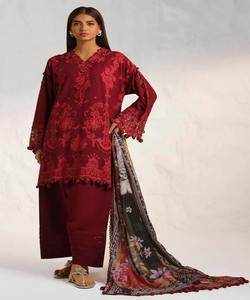 Nouvel ensemble SalwarKameez en coton cousu prêt à l'emploi pour femmes filles Look traditionnel - Product Image 3