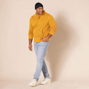 เสื้อฮู้ดดี้ผู้ชายพิมพ์ลายโลโก้คุณภาพสูงสั่งทำพิเศษ สีดำขาว ผ้าฝ้าย ปักลาย - Product Image 2