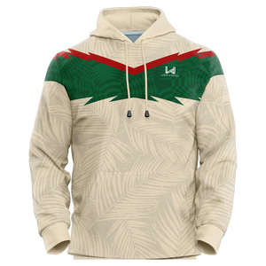 Sweatshirts à capuche en tricot personnalisés de haute qualité pour hommes Sweatshirts à capuche imprimés lourds surdimensionnés personnalisés par transfert de chaleur Impression DTG Logo personnalisé - Product Image 4