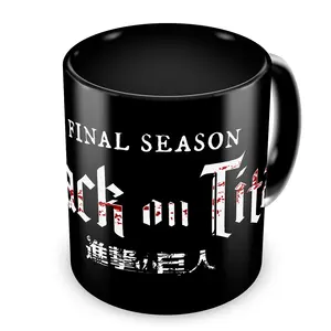 Taza de Attack Titan, Temporada Final, 200 ml, Novedad Escandinava para Cafeterías, Regalos de Jubilación, Nacimiento, Día del Padre, Oktoberfest - Product Image 3