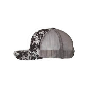 Sombrero de malla ligero de marca personalizada para exteriores y escenas de playa Artículo promocional de impresión a todo color - Product Image 6