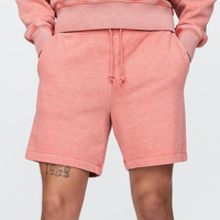 Hommes Shorts en coton personnalisé 100% haute qualité coton polaire entraînement survêtement course décontracté français éponge gris Shorts sweat Shorts