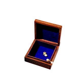 Caja de almacenamiento de madera rústica de primera calidad, organizador hecho a mano para joyería, recuerdos, regalos, decoración de mesa o estante para el hogar - Product Image 6