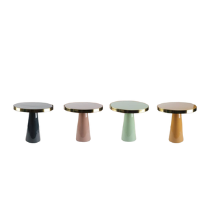 Top Selling Elegant round Mother-Of-Pearl Inlay Metal <b>Cake</b> Dessert Server <b>Stand</b> Trending Design Packaged in OPP Bag - Product Image 4