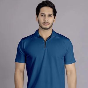 Premium elegant high quality best price quick dry fabric polyester chain t shirts sublimation printing custom - Product Image 1