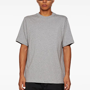 เสื้อยืดคอตตอนสำหรับทุกเพศทรงหลวมปรับแต่งโลโก้ได้นุ่มและมีสไตล์เหมาะสำหรับการออกนอกบ้านแบบลำลองหรือสไตล์สตรีท - Product Image 3